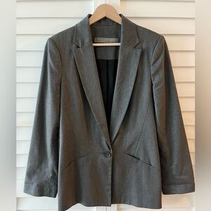 Zara Gray Blazer Size Large